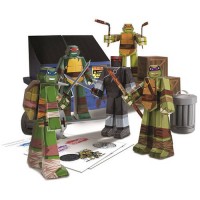 Nickelodeon Teenage Mutant Ninja Turtles Papercraft Figure Pack   